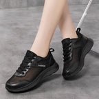 Damen Atmungsaktive Sneakers mit flexiblem Mesh-Obermaterial und Dämpfung R&B