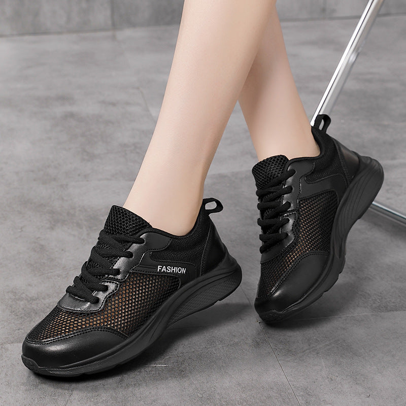 Damen Atmungsaktive Sneakers mit flexiblem Mesh-Obermaterial und Dämpfung R&B