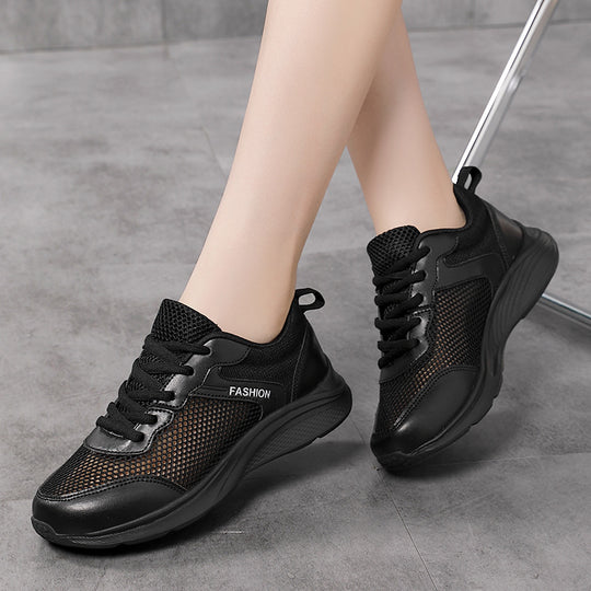 Damen Atmungsaktive Sneakers mit flexiblem Mesh-Obermaterial und Dämpfung R&B