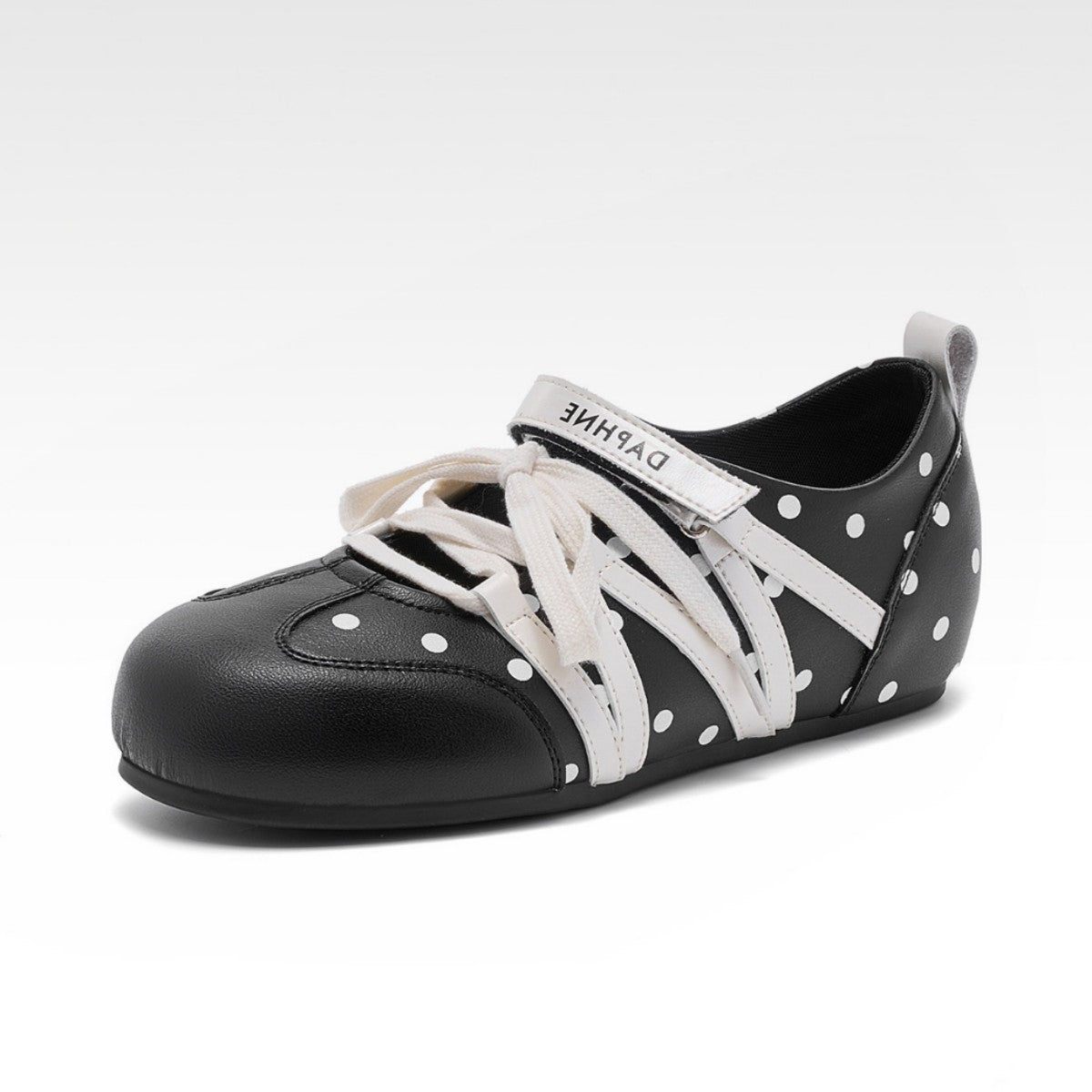 Damen elegante Ballerinas mit Punkten R&B