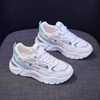 Damen Sportliche Lauf- und Freizeitschuhe mit atmungsaktivem Mesh-Obermaterial R&B