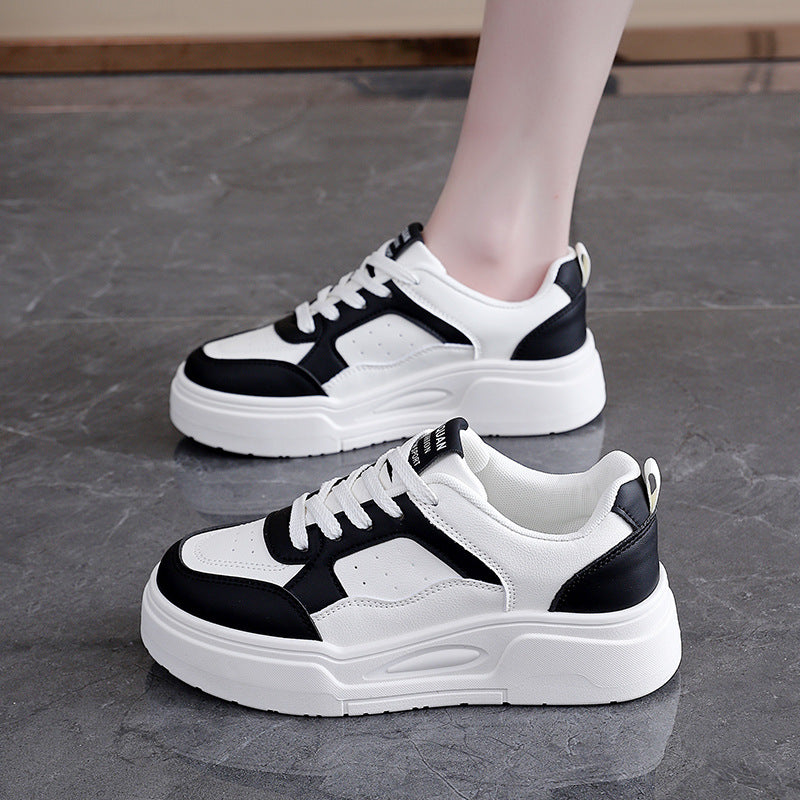 Damen Sportliche Plateausneakers mit atmungsaktivem Obermaterial und rutschfester Sohle R&B