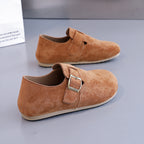 Damen Komfortable Slipper mit praktischem Klettverschluss R&B