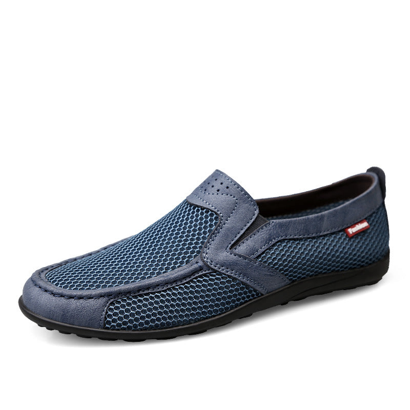Damen atmungsaktive Slip-On Freizeitschuhe mit rutschfester Sohle