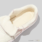 Damen Kuschelige Sneakers mit floralem Print und weichem Innenfutter