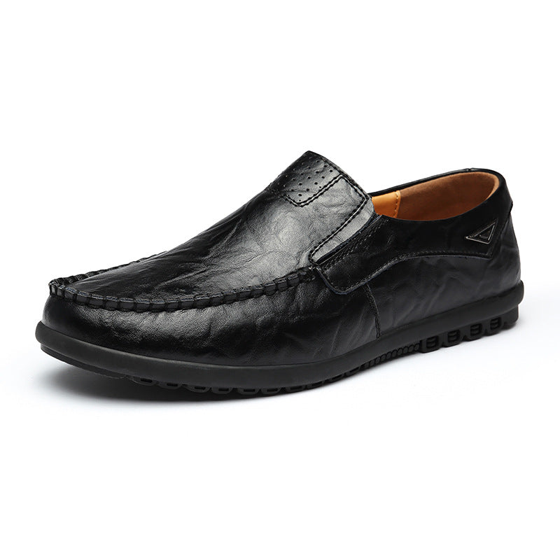 Herren Elegante Mokassins mit elastischem Einstieg und rutschfester Sohle