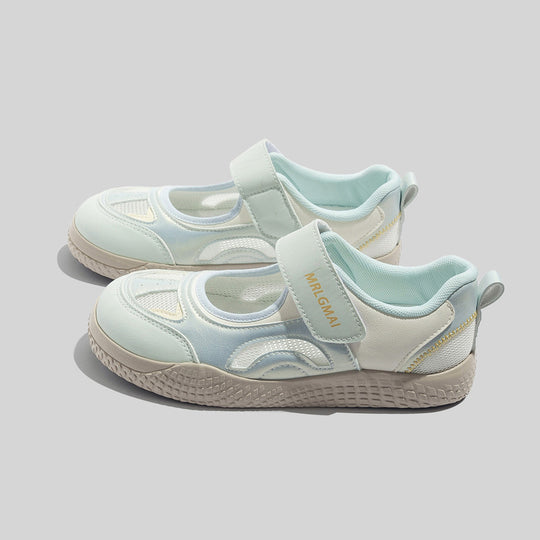Damen Freizeitschuhe mit praktischem Klettverschluss und atmungsaktiver Mesh-Oberfläche R&B