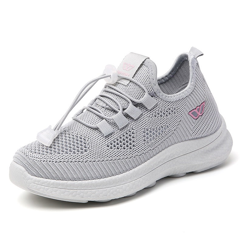 Damen Atmungsaktive Schnür-Sneaker mit flexibler Sohle R&B