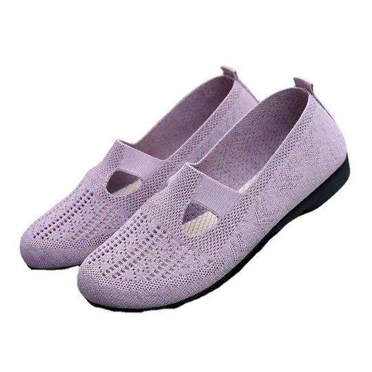 Damen Bequeme Freizeitschuhe mit atmungsaktiver Obermaterialstruktur R&B