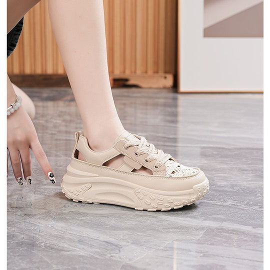 Damen Sportliche Sneaker mit luftiger Netzstruktur und extra hohem Komfort R&B