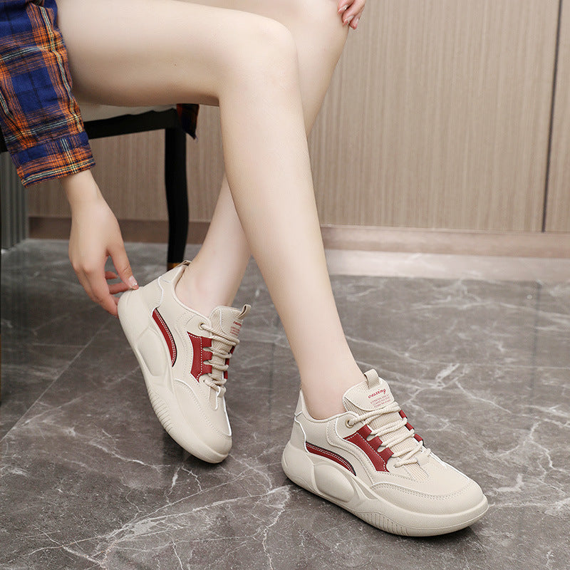 Damen modische Sneaker mit ergonomischem Dämpfungssystem und atmungsaktiver Struktur R&B