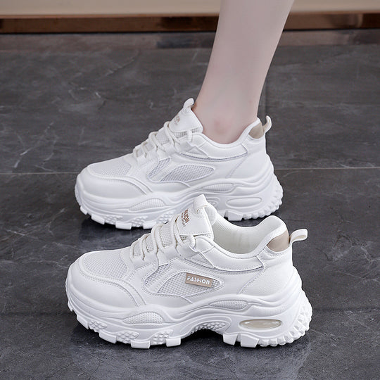 Damen Sportliche Sneakers mit ergonomischem Dämpfungssystem und luftdurchlässiger Mesh-Oberfläche R&B