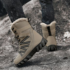 Damen Winterstiefel mit rutschfester Sohle und isolierendem Futter R&B