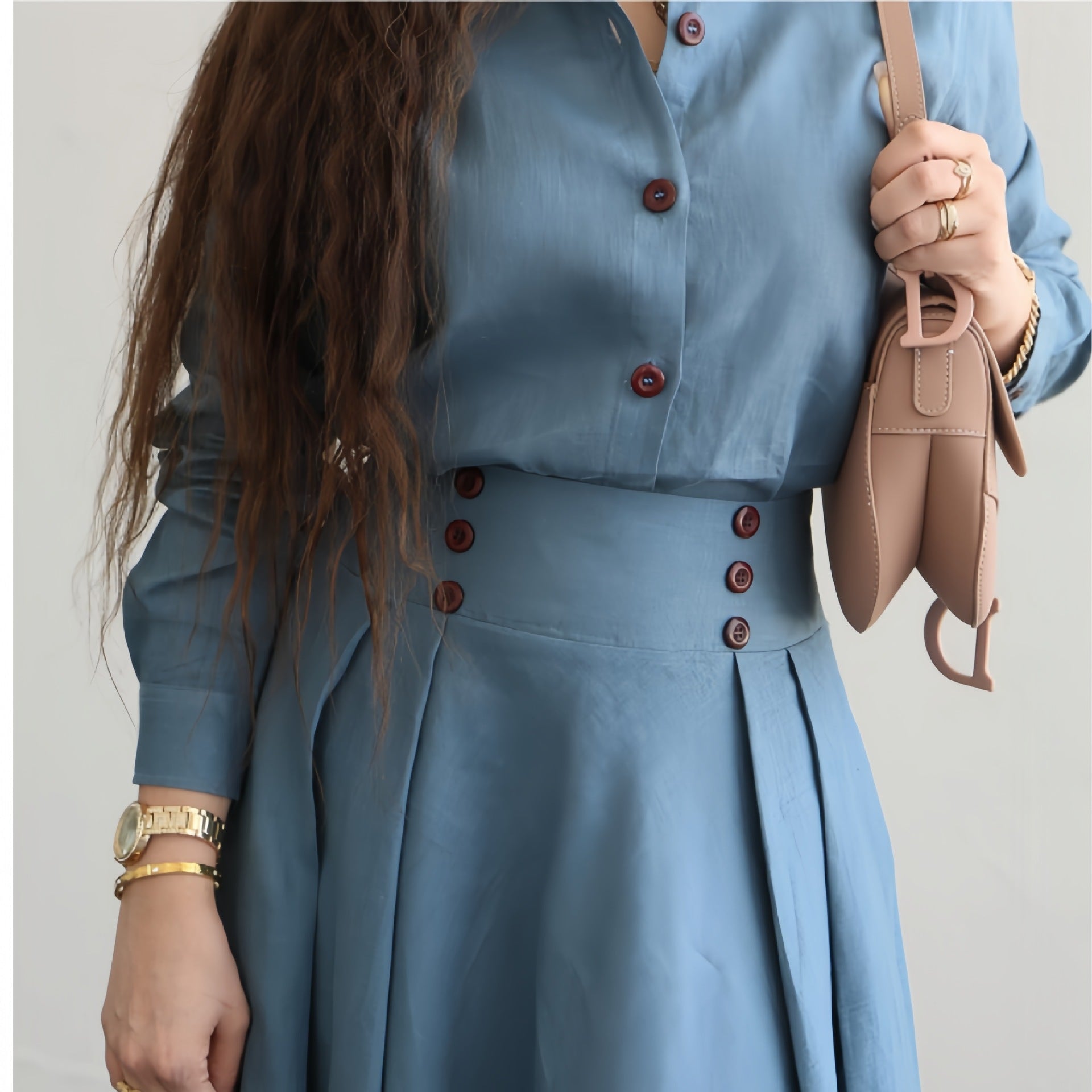 Damen Maxikleid R&B