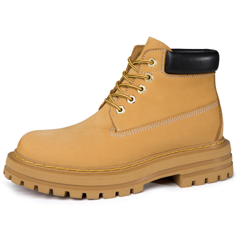 Damen robuste Schnürboots mit rutschfester Profilsohle und atmungsaktivem Obermaterial