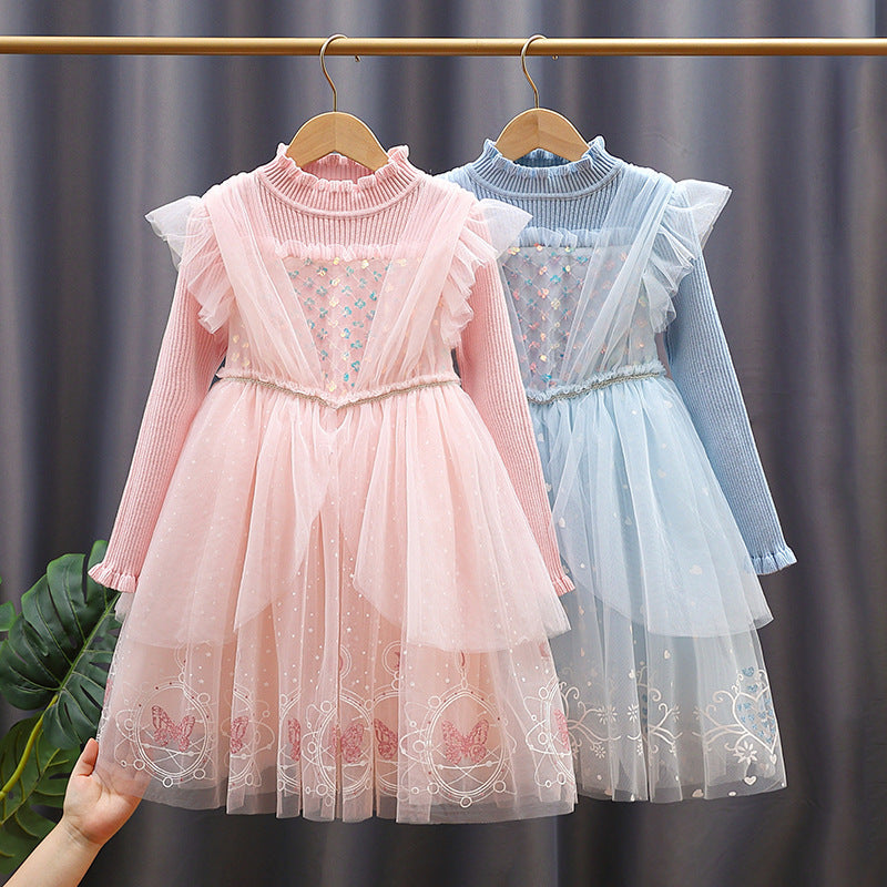 Mädchen Festliches Kleid im Prinzessinnen-Stil R&B