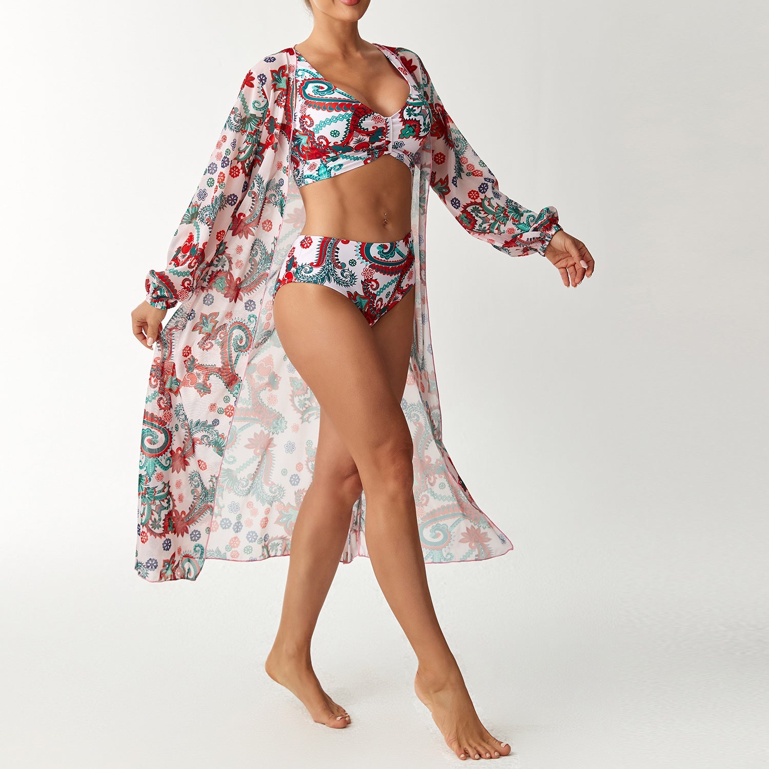 Damen Strandkleid R&B