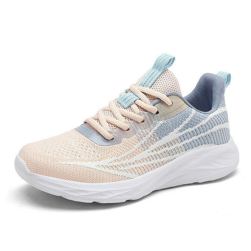 Damen Atmungsaktive Laufschuh mit flexiblem Obermaterial und dämpfender Sohle R&B