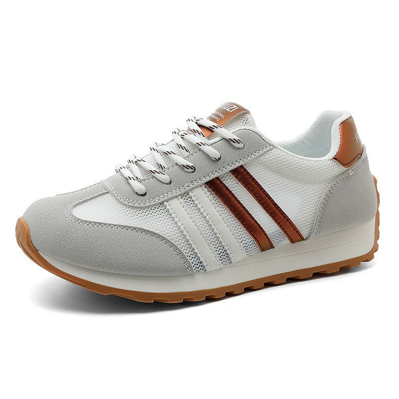 Damen Sportliche Sneakers mit atmungsaktiver Mesh-Oberfläche und rutschfester Laufsohle R&B