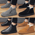 Damen Bequeme Ankle Boots aus Wildleder mit isolierendem Innenfutter R&B