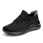 Damen Sportliche Strick-Sneaker mit elastischem Kragen und flexibel gedämpfter Sohle R&B