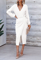 Damen Wickelkleid R&B