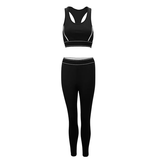 Damen Sportliches Zwei-Teiliges Set mit ergonomischem Design und atmungsaktiven Materialien R&B