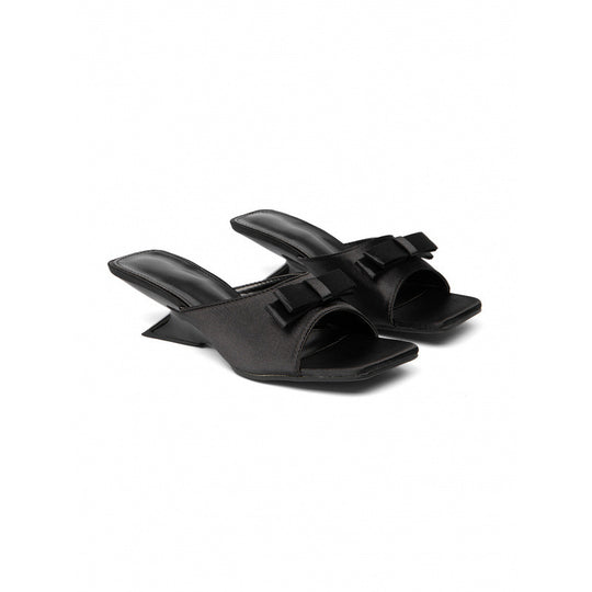 Damen elegante Slingback-Sandalen mit modischem Schleifendetail R&B