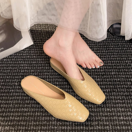 Damen elegante Spangen-Ballerinas mit glänzendem Obermaterial R&B