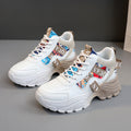 Damen Sportliche Sneaker mit modischen Designelementen und dämpfender Laufsohle R&B