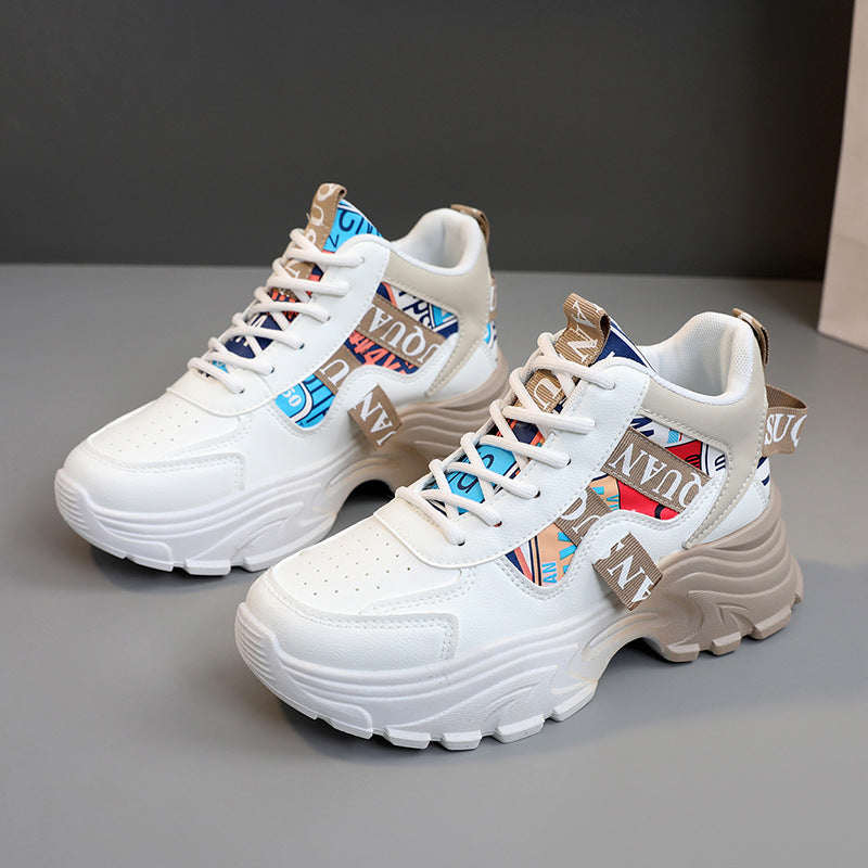 Damen Sportliche Sneaker mit modischen Designelementen und dämpfender Laufsohle R&B