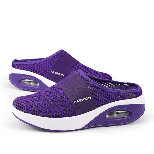Damen Atmungsaktive Clogs mit dämpfender Sohle und flexibler Passform R&B