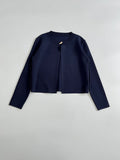 Damen elegante Strickjacke mit dekorativer Knopfdetails R&B