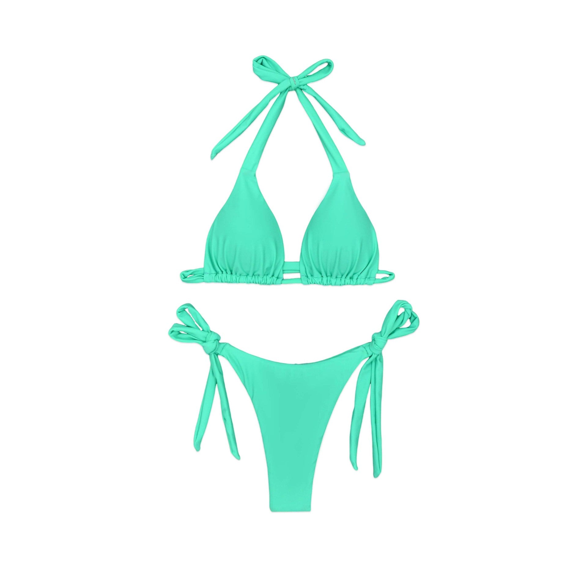 Damen Triangel-Bikini mit raffinierten BindR&Bändern und hochelastischem Stoff R&B