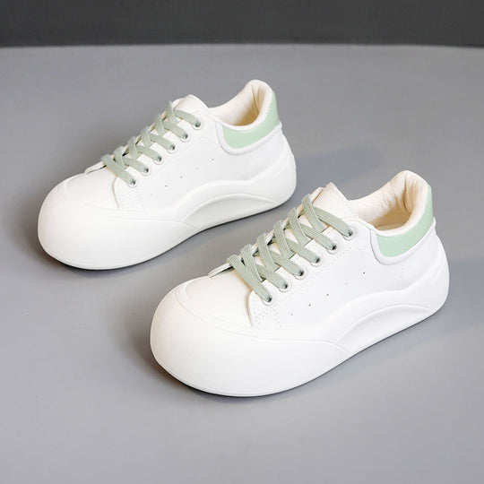 Damen modische Freizeitsneaker mit robustem Sohlenprofil und atmungsaktiver Obermaterialstruktur R&B