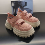 Damen Sportliche Sneakers mit praktischem Klettverschluss und rutschfester Sohle