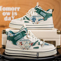 Damen Sportliche High-Top Sneakers mit atmungsaktivem Obermaterial und dämpfender Sohle R&B