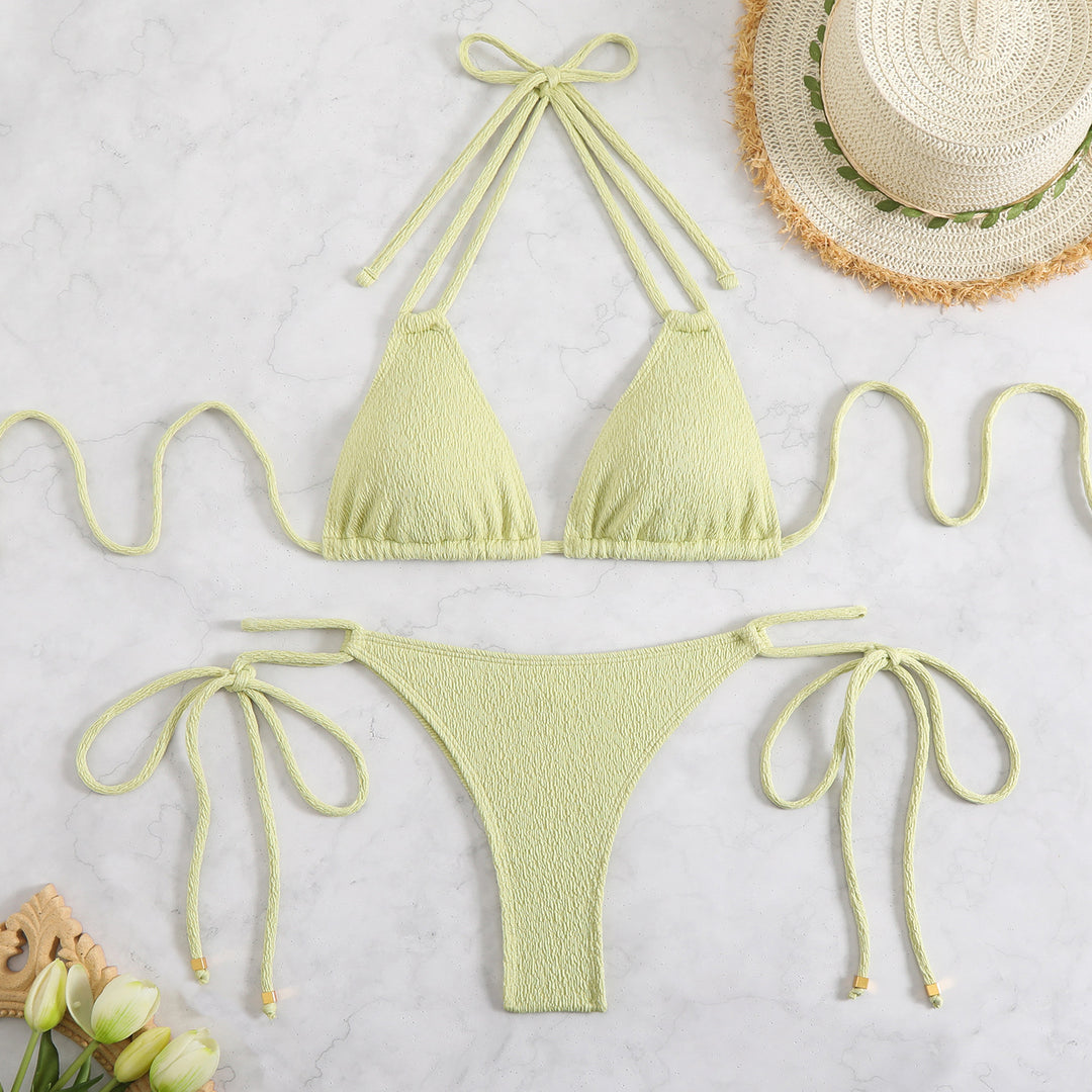 Damen Bikini-Set mit modernem Schnitt und verstellbaren Bändern R&B