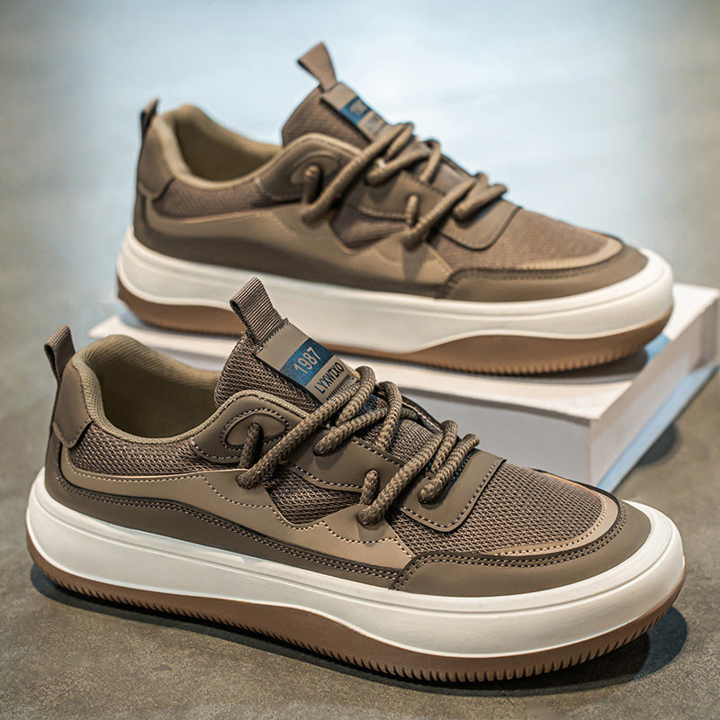 Damen Sportliche Freizeitsneaker mit atmungsaktiver Mesh-Oberfläche und dämpfender Sohle R&B