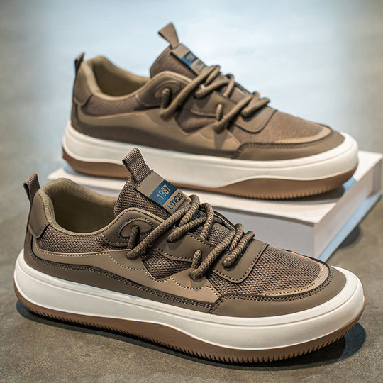 Damen Sportliche Freizeitsneaker mit atmungsaktiver Mesh-Oberfläche und dämpfender Sohle R&B