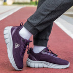 Damen Sportliche Sneakers mit atmungsaktivem Mesh und rutschfester Sohle