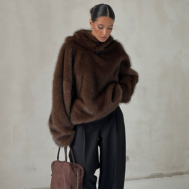 Damen Kuscheliger Oversize-Pullover R&B