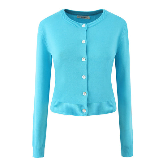 Damen Strickjacke mit eleganten Knöpfen und figurfreundlichem Schnitt R&B