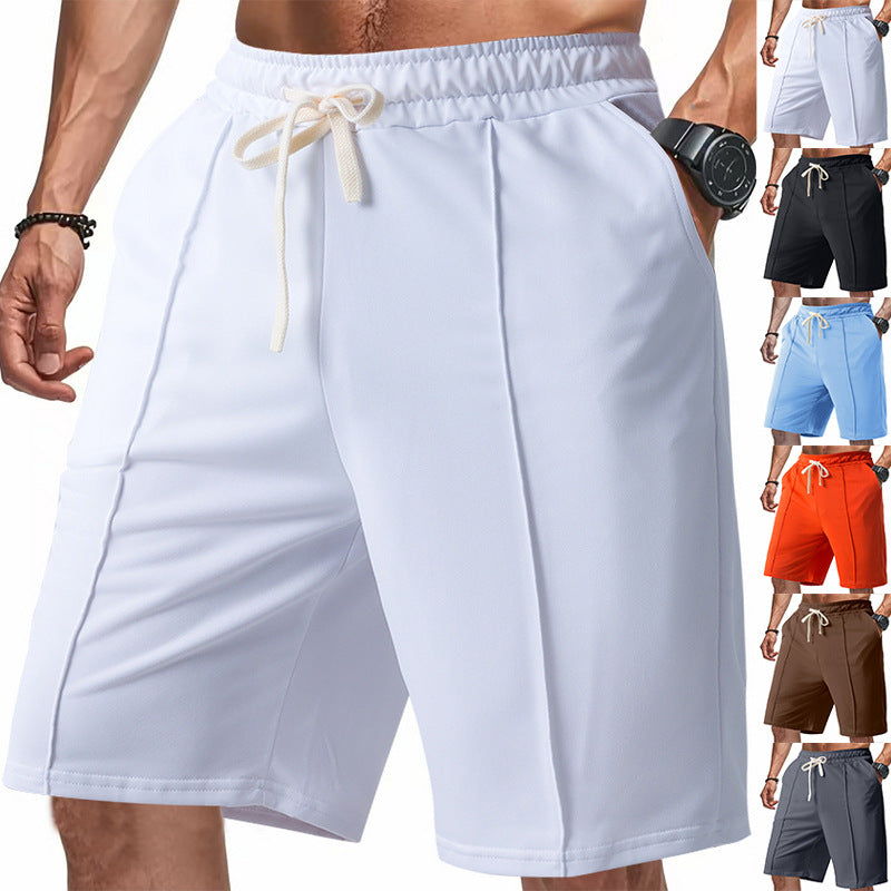 Herren Sportliche Freizeithosen mit verstellbarem Kordelzug und leichtem Material