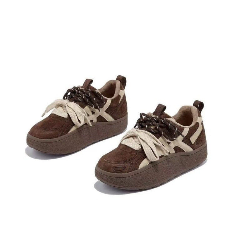 Damen Sportliche Sneakers mit rutschfester Sohle und bequemer Dämpfung R&B