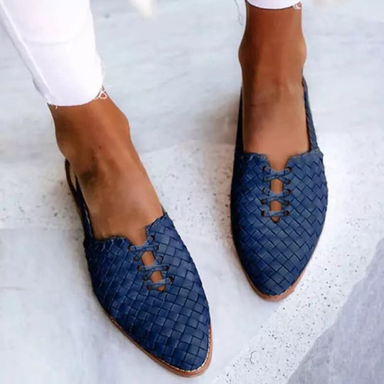 R&B | Gewebte Slip-On-Ballerinas