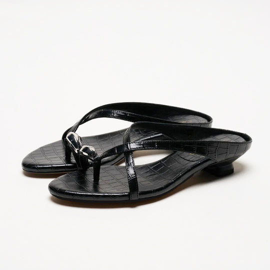 Damen Exklusive und modische Sandalen mit verziertem Riemen R&B