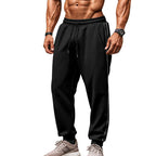 Herren Sportliche Jogginghose mit elastischem Bund und seitlichen Kontraststreifen R&B