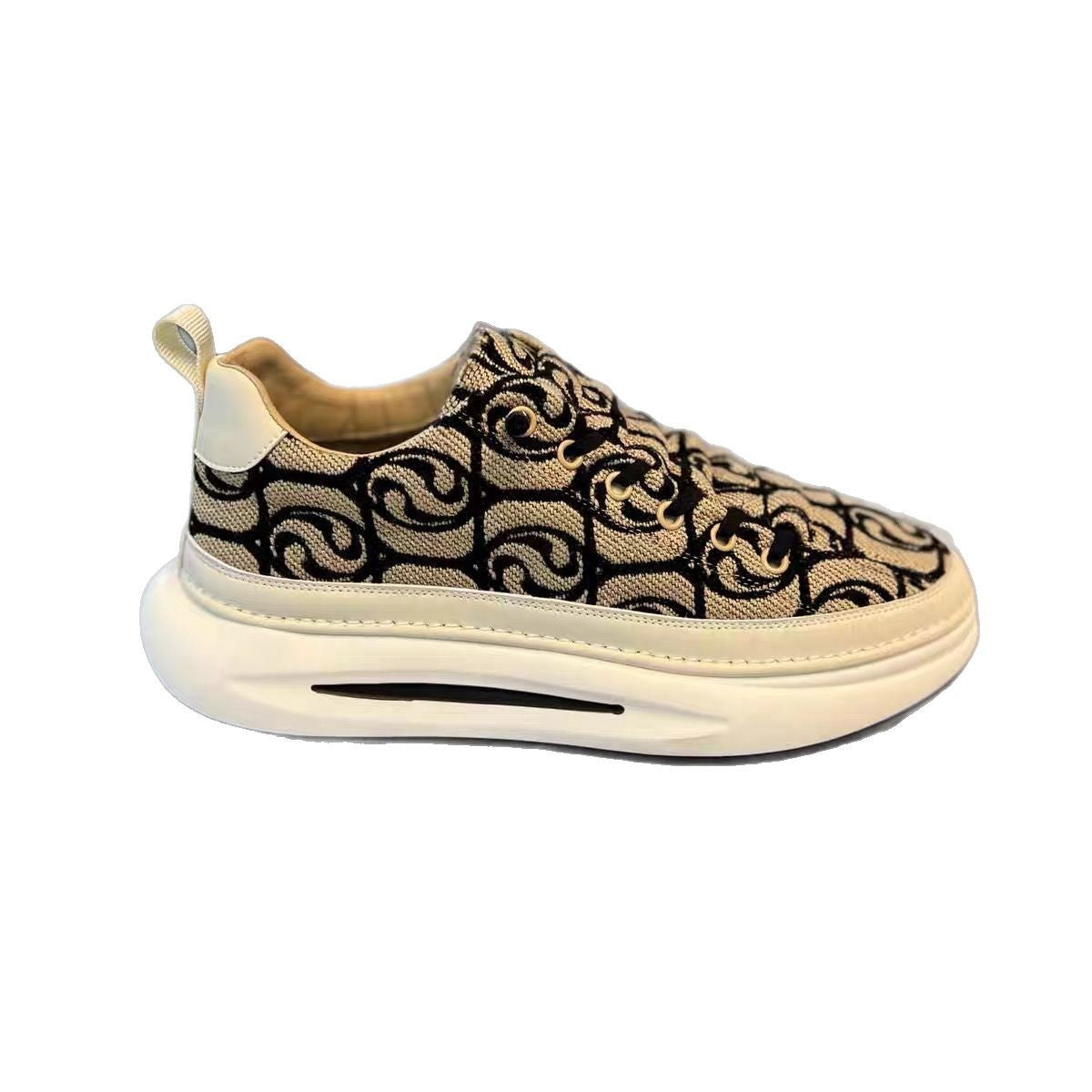 Damen Sneaker mit stilvollem Muster und gepolsterter Sohle R&B