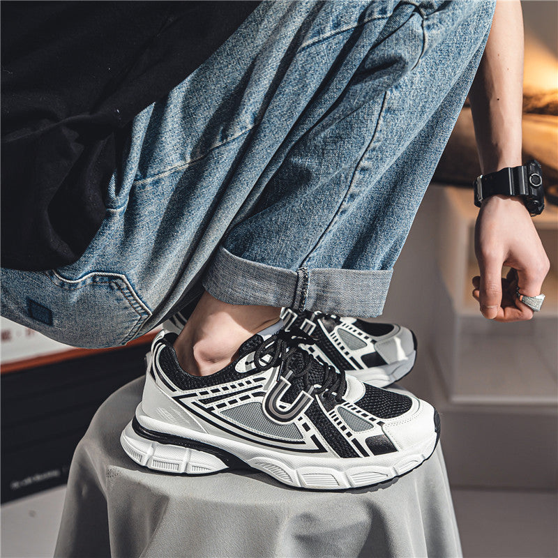 Damen Sportliche Laufschuhe mit atmungsaktiver Oberflächenstruktur und stützender Dämpfung R&B